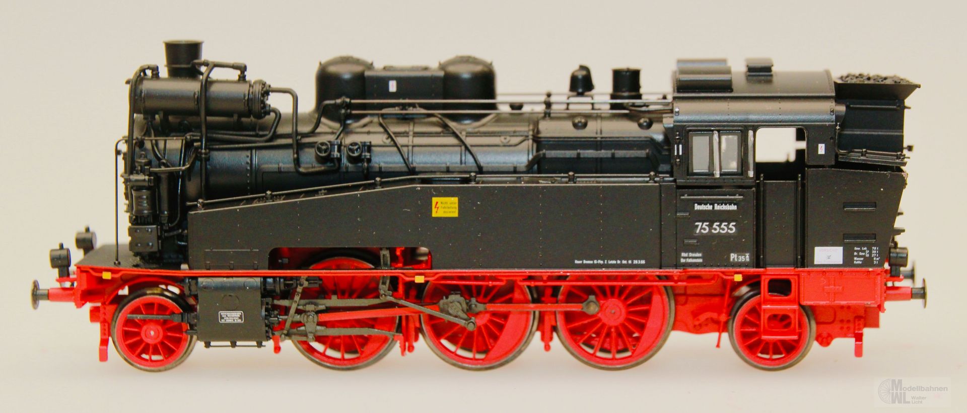 Gützold 40100 - Gützold - Dampflok BR 75 555 DR Ep.III H0/GL